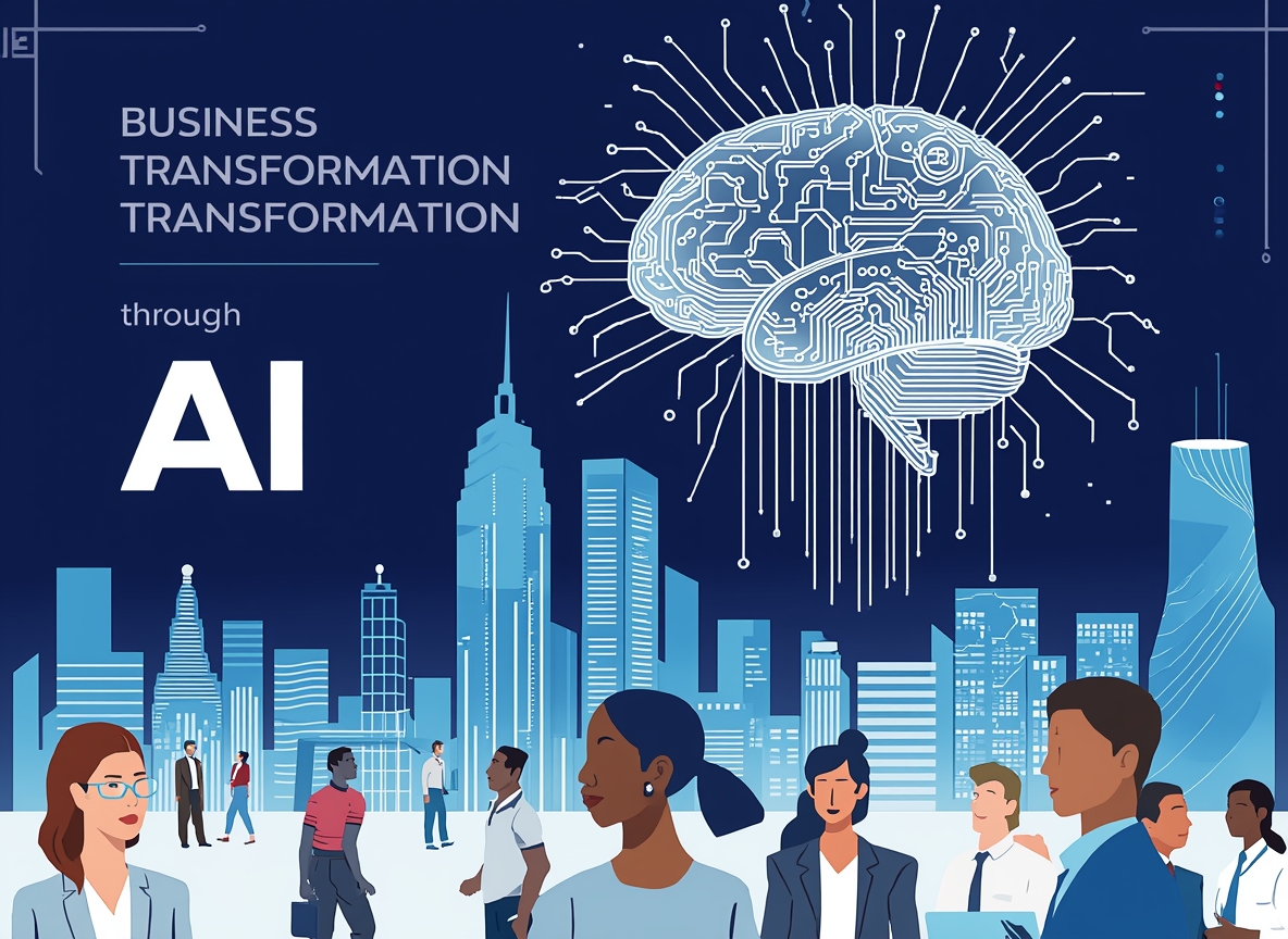 Business transformation through AI